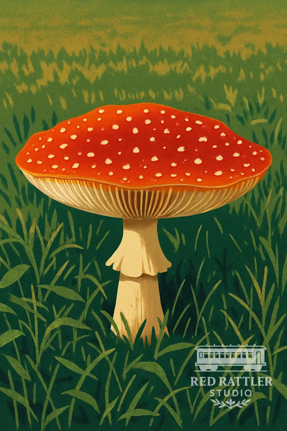 Amanita Muscaria (Blank card) Card