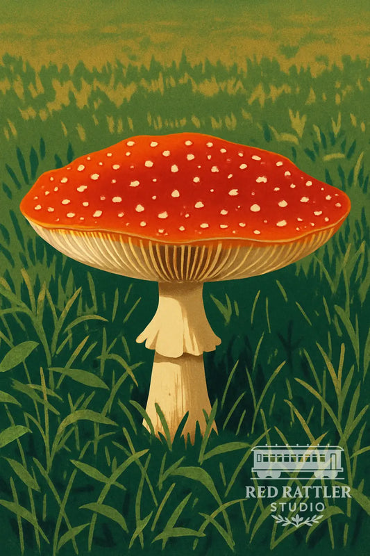 Amanita Muscaria (Blank card) Card