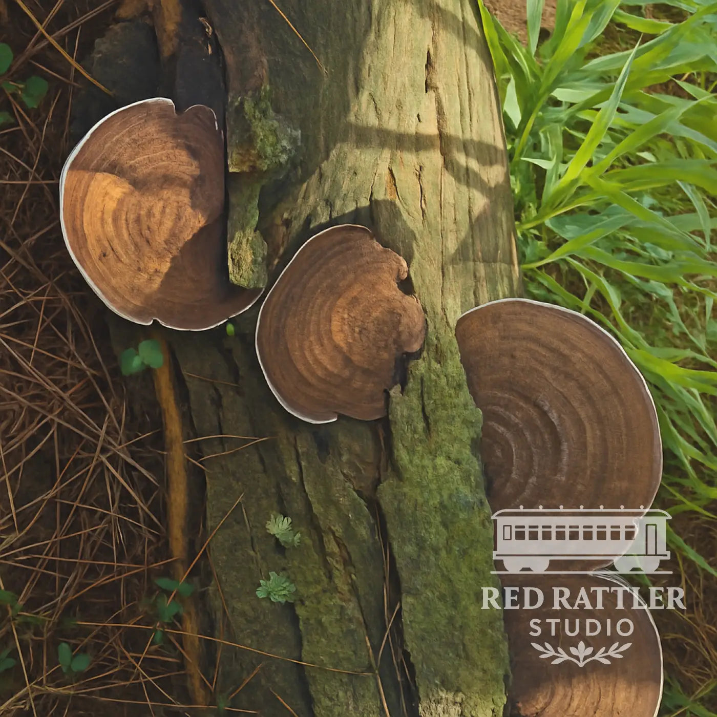 Trametes Versicolor (Blank card) Card